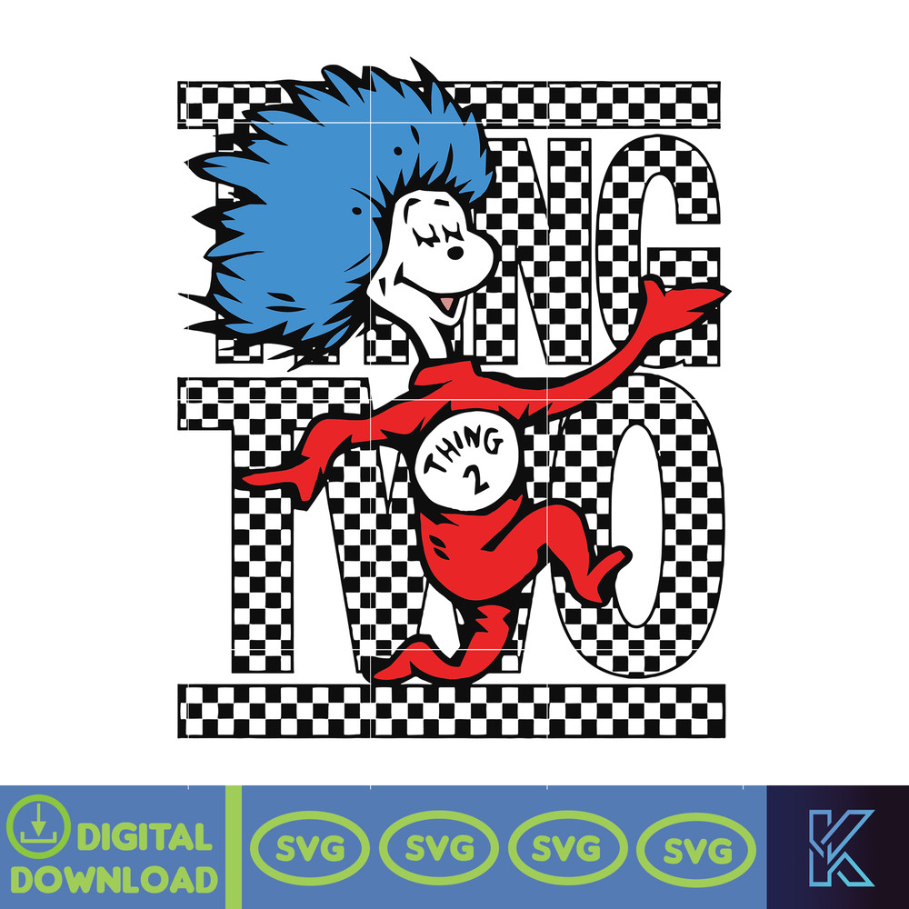 Bundle Dr Seuss SVG, Thing One Thing Two Svg, Cat In The Hat Svg, Dr Seuss Svg, Read Across America, Thing 1 Thing 2 Svg, Love Reading Svg1.jpg