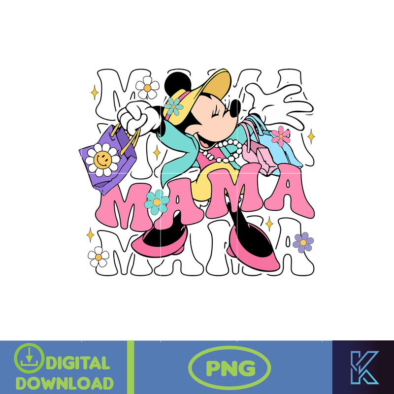 Minnie Mama Png, Mouse Mama Png, Mickey Mom Club Png, Retro Cartoon Movie Mama Png, Instant Download.jpg