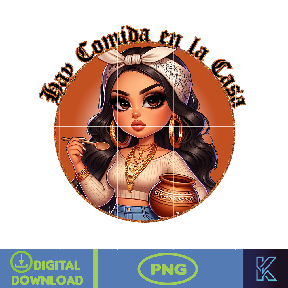Mama Chingona Chicana Mama Png, Funny Latina Mom Sayings Png, Hay Comida en la Casa Png, Happy Mother Day Png, Instant Download.jpg