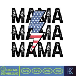 Mama America Svg, God Bless America Svg, Independence Day Svg, Instant Download