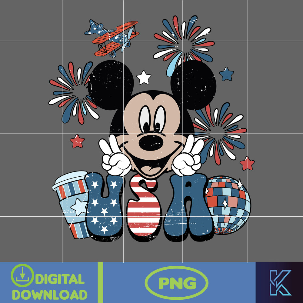 Mickey Usa 4th of July Svg, Mickey Sublimation, Fourth of July Sublimation, 4th Of July Svg, America Svg Sublimation, Instant Download.jpg
