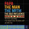 Custom Papa The Man The Myth The Bad Influence Svg, Retro Papa Svg, Father's Day Svg, Funny Papa Saying Svg, Dad Joke Svg, Gift For Dad.jpg