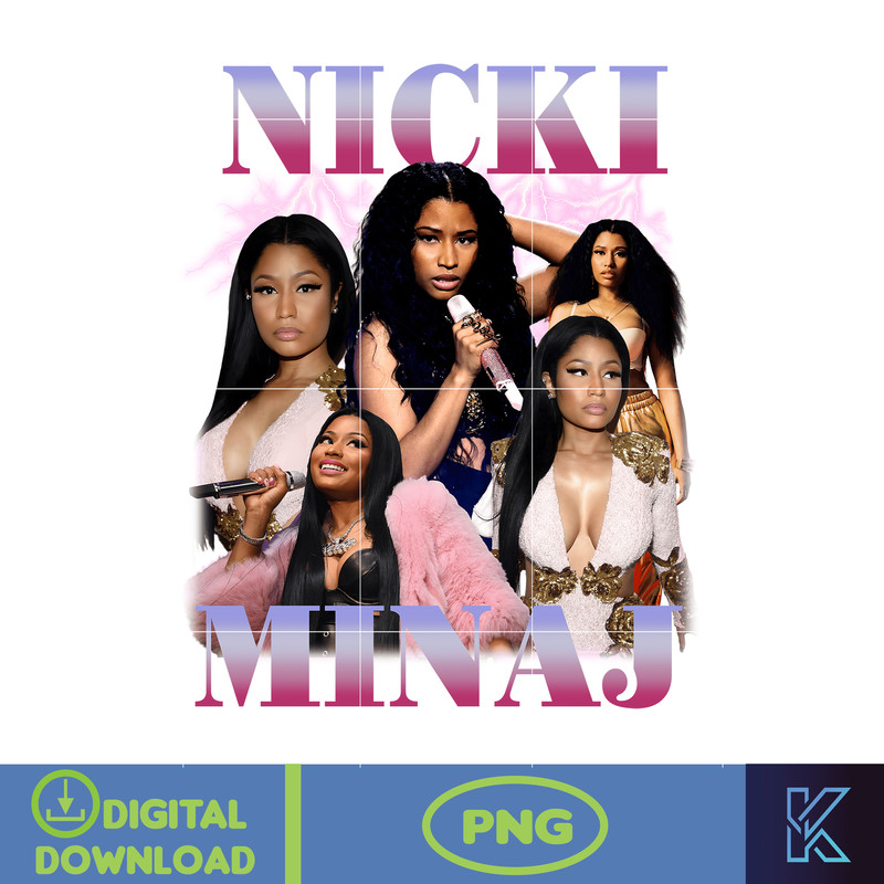 Nicki Minaj Png, Pink Friday 2 Tour, Nicki Minaj Tour 2024 File, Nicki Minaj Design Graphic 1.jpg