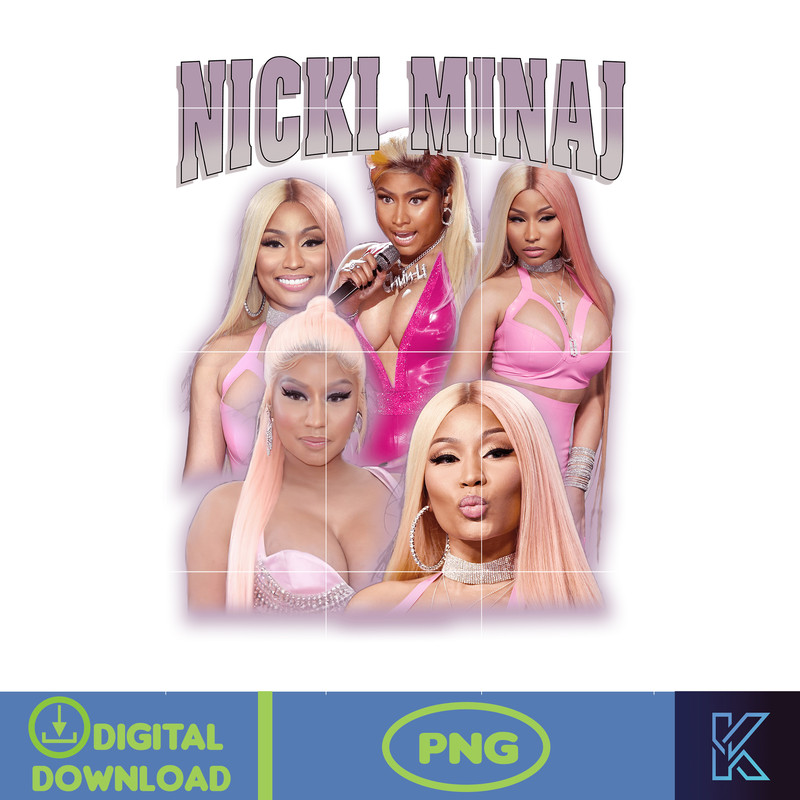 Nicki Minaj Png, Pink Friday 2 Tour, Nicki Minaj Tour 2024 File, Nicki Minaj Design Graphic 2.jpg