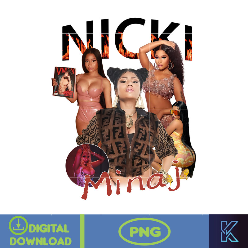 Nicki Minaj Png, Pink Friday 2 Tour, Nicki Minaj Tour 2024 File, Nicki Minaj Design Graphic 6.jpg
