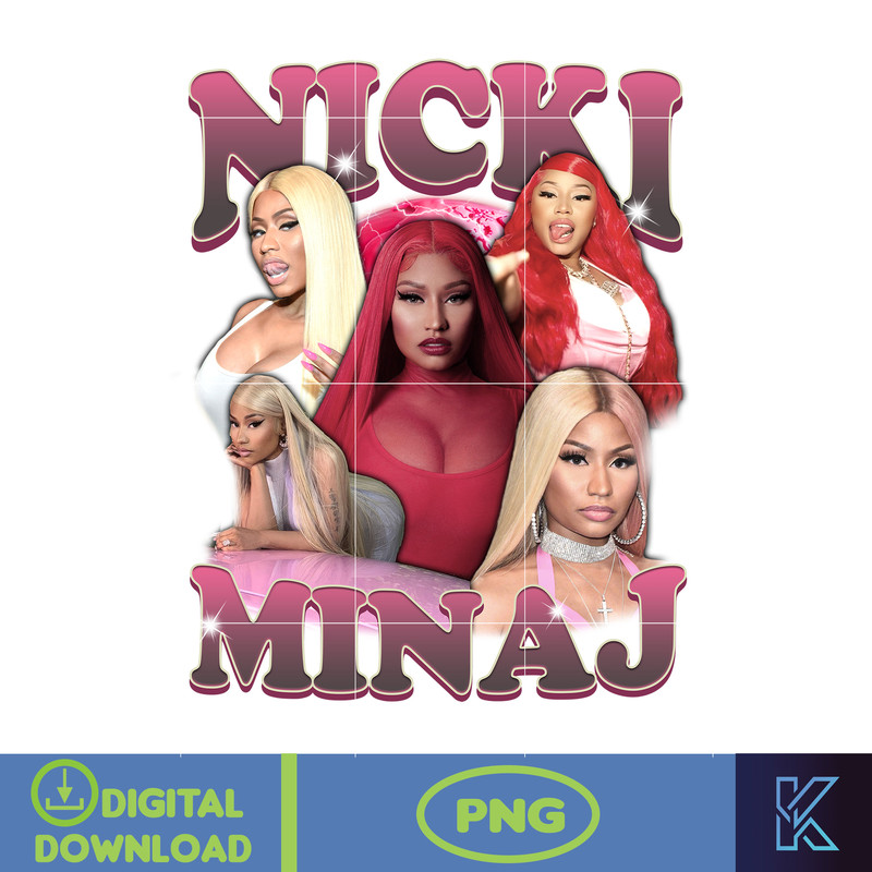Nicki Minaj Png, Pink Friday 2 Tour, Nicki Minaj Tour 2024 File, Nicki Minaj Design Graphic 7.jpg