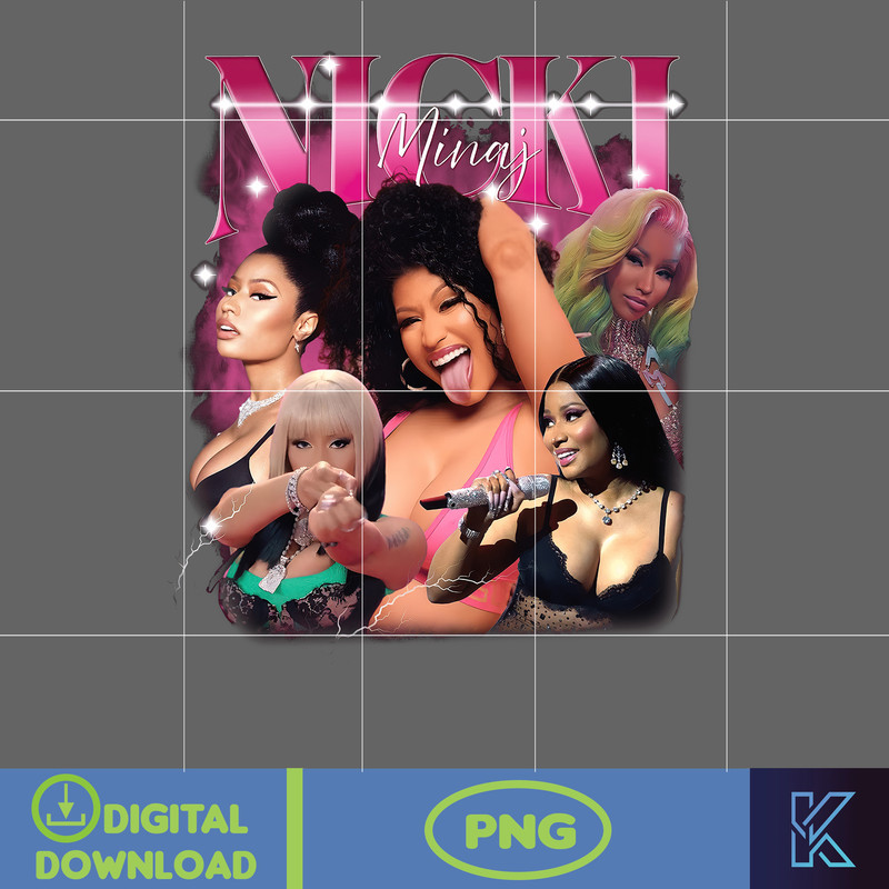 Nicki Minaj Png, Pink Friday 2 Tour, Nicki Minaj Tour 2024 File, Nicki Minaj Design Graphic 8.jpg