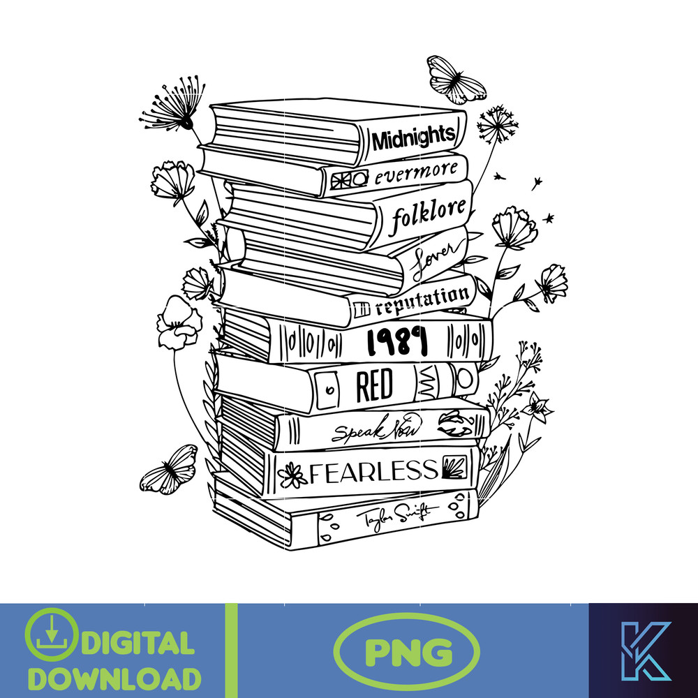 Album Book Png, Swiftie Png, Taylor The Eras Tour Png, Taylor Swiftie Png, Flower Taylor Png, Taylors Version, Taylor Fan Png, Instant Download.jpg