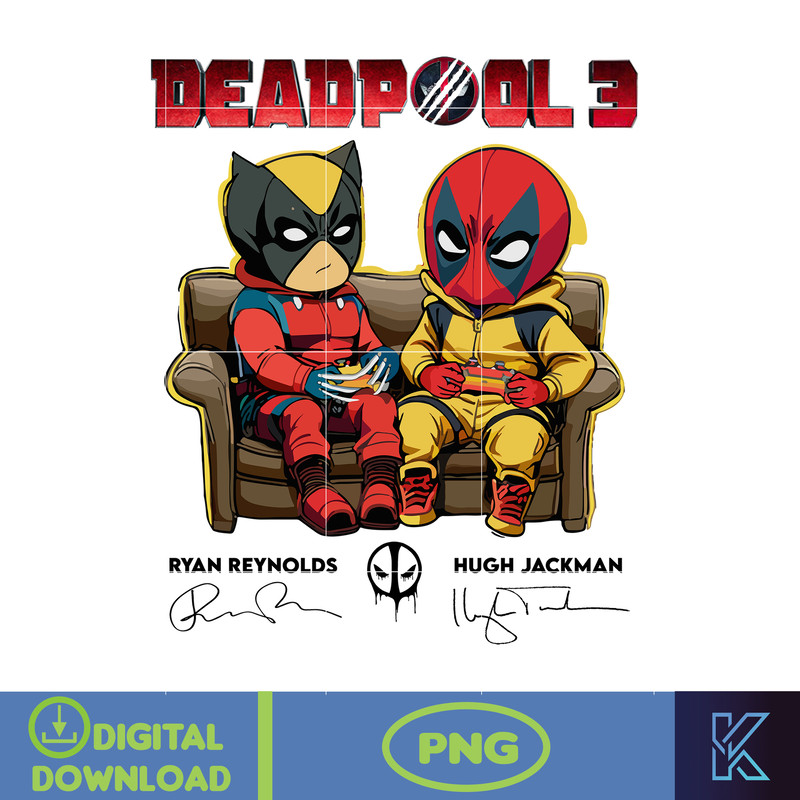 Deadpool 3 Png, Ryan Reynolds Hugh Jackman Png, Deadpool and Wolverine Png, Cute Deadpool 3 png, Superhero X-Men.jpg