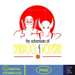 the adventures of deadpool wolverine png, deadpool and wolverine png, cute deadpool 3 png, superhero x-men png