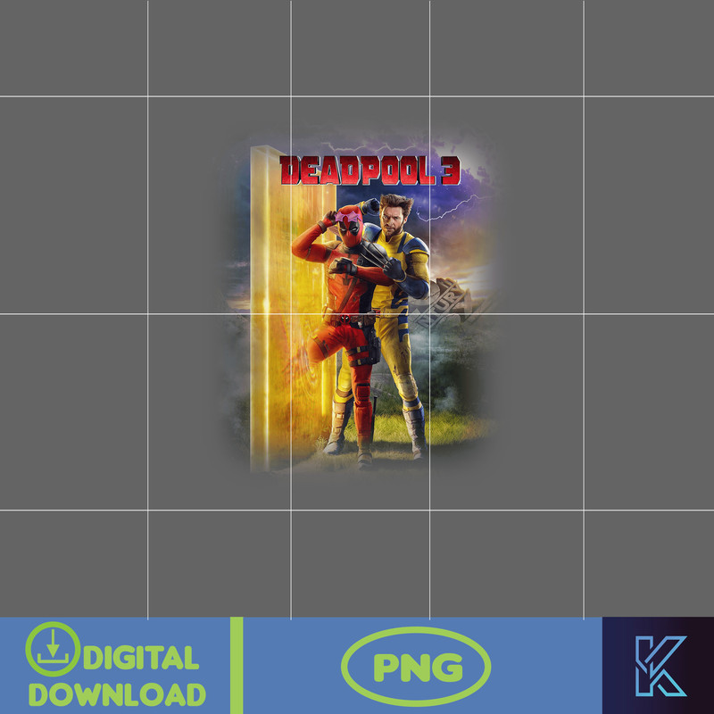 Deadpool 3 Png, Mavel Studios Deadpool & Wolverine Png, Ryan Reynolds Hugh Jackman Png, Superhero X-Men Png.jpg