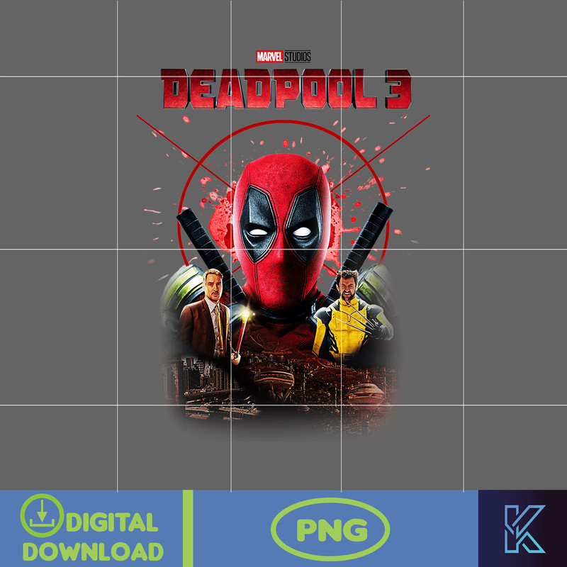 Marvel Studio Deadpool 3 Png, Deadpool and Wolverine Png, Ryan Reynolds Hugh Jackman Png, Superhero X-Men Png.jpg