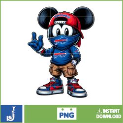 Mickey NFL Png, Grinch Football PNG, American Football PNG, Football Mascot Png,Team Football High Quality Png, Football
