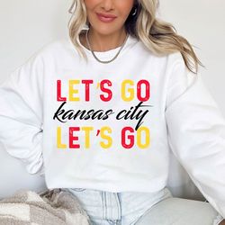 Let's Go Kansas City Let's Go Svg, Football Svg, Trendy Svg, Football Svg, Cut File, Chiefs Svg, Chiefs Football Svg