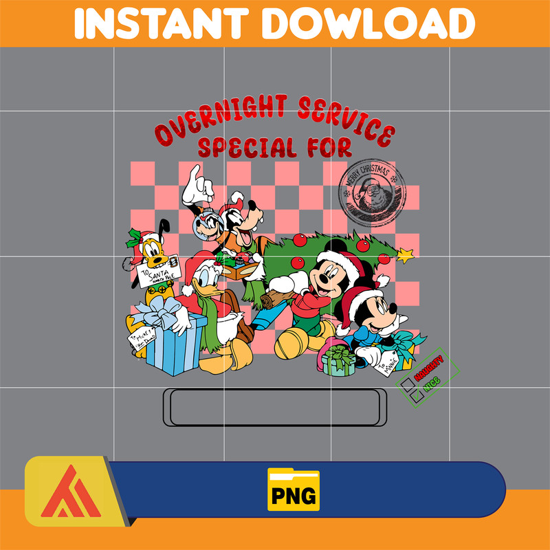 CUSTOM Pink Santa Sack Cartoon Funny Christmas Png, Xmas Tote Bag Png, Pink Christmas Png, Santa Claus Png, Add Kids Name Png (36).jpg