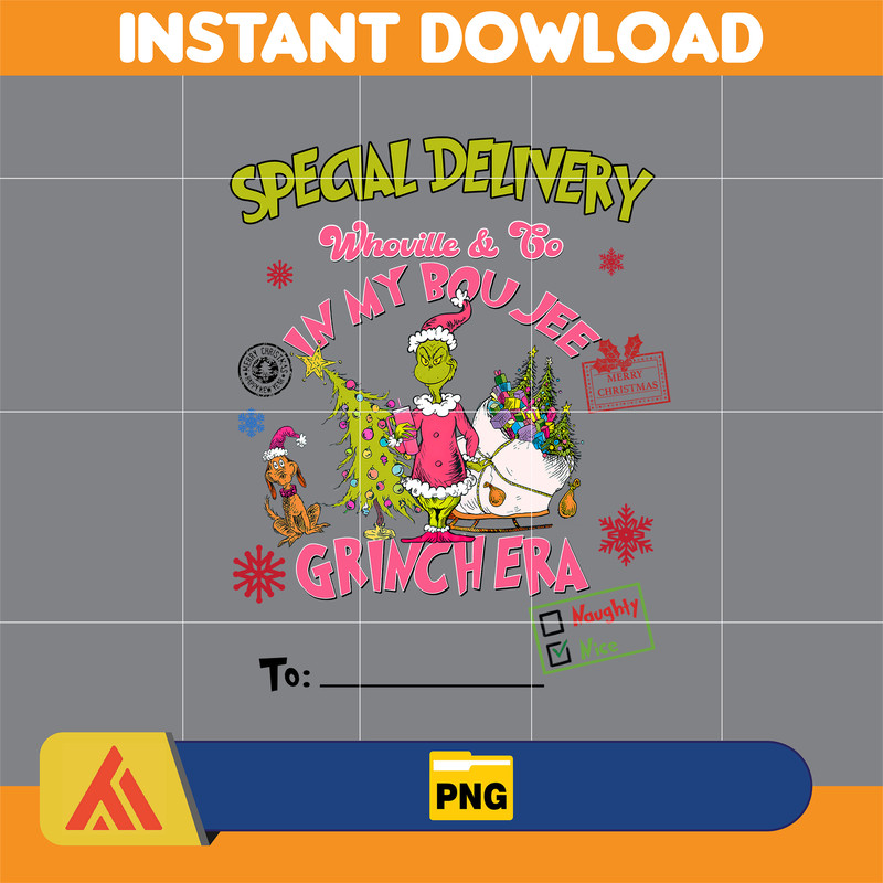 CUSTOM Pink Santa Sack Cartoon Funny Christmas Png, Xmas Tote Bag Png, Pink Christmas Png, Santa Claus Png, Add Kids Name Png (93).jpg