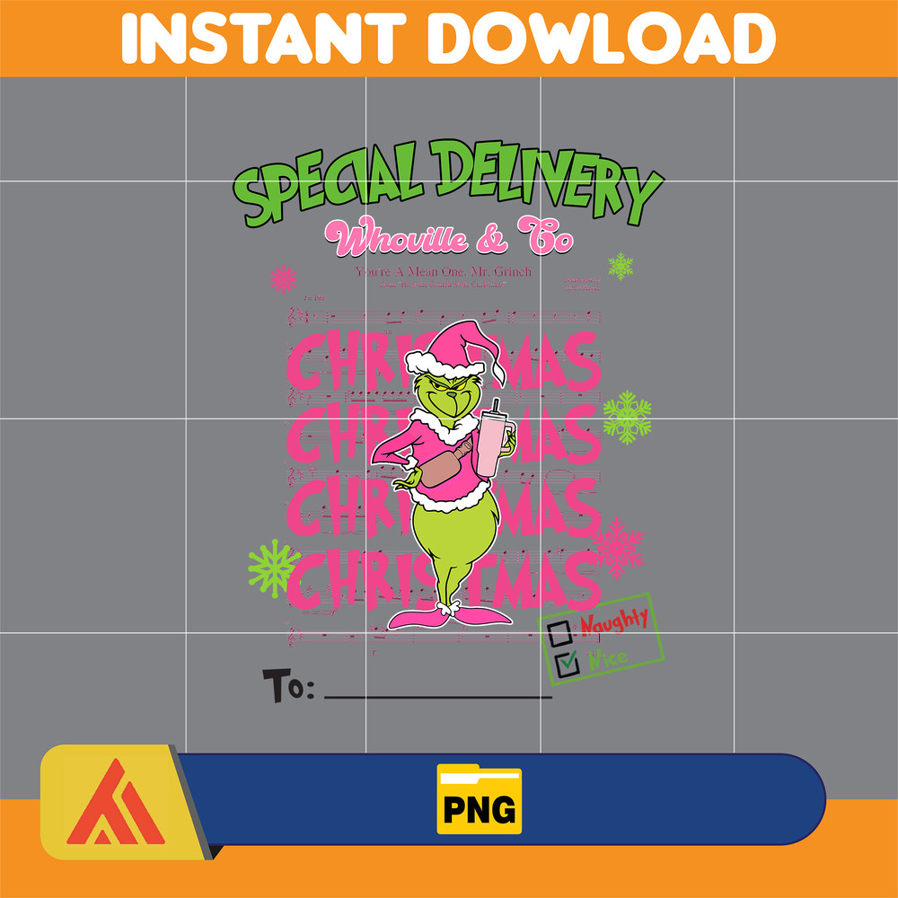 CUSTOM Pink Santa Sack Cartoon Funny Christmas Png, Xmas Tote Bag Png, Pink Christmas Png, Santa Claus Png, Add Kids Name Png (97).jpg