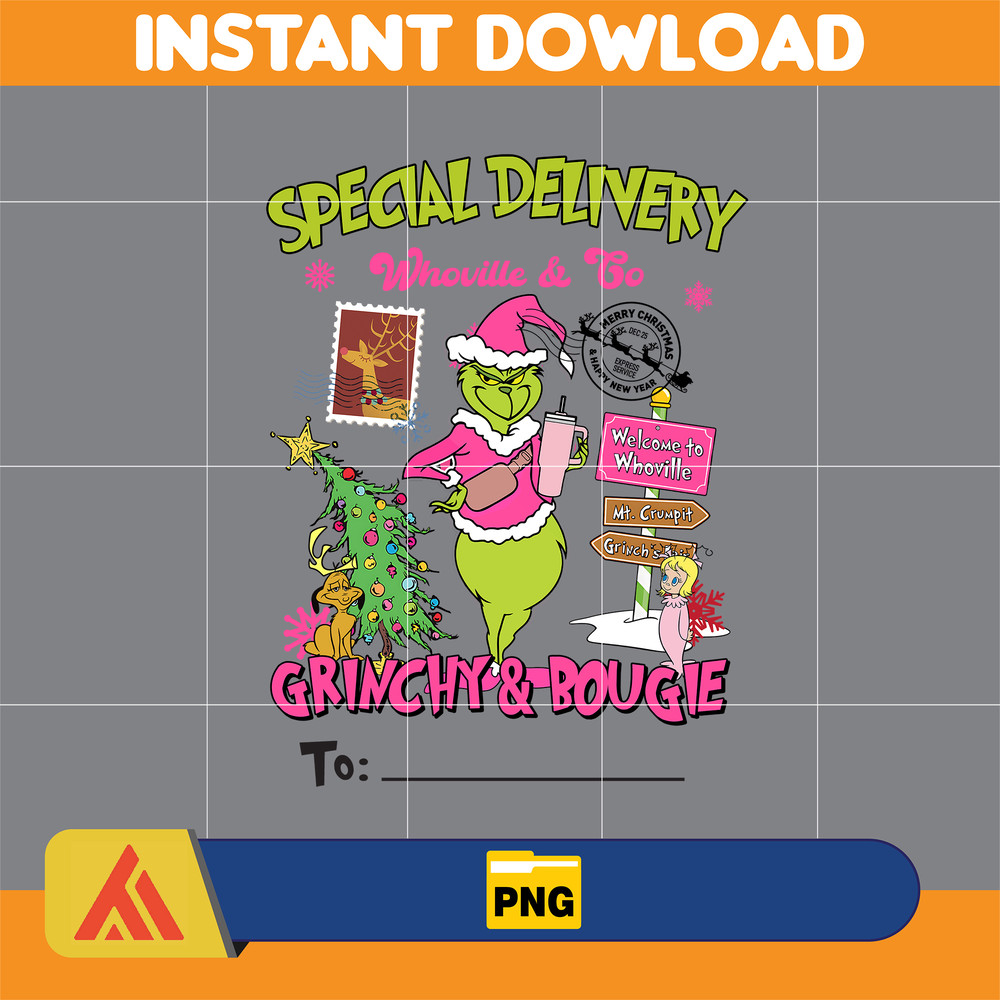 CUSTOM Pink Santa Sack Cartoon Funny Christmas Png, Xmas Tote Bag Png, Pink Christmas Png, Santa Claus Png, Add Kids Name Png (98).jpg