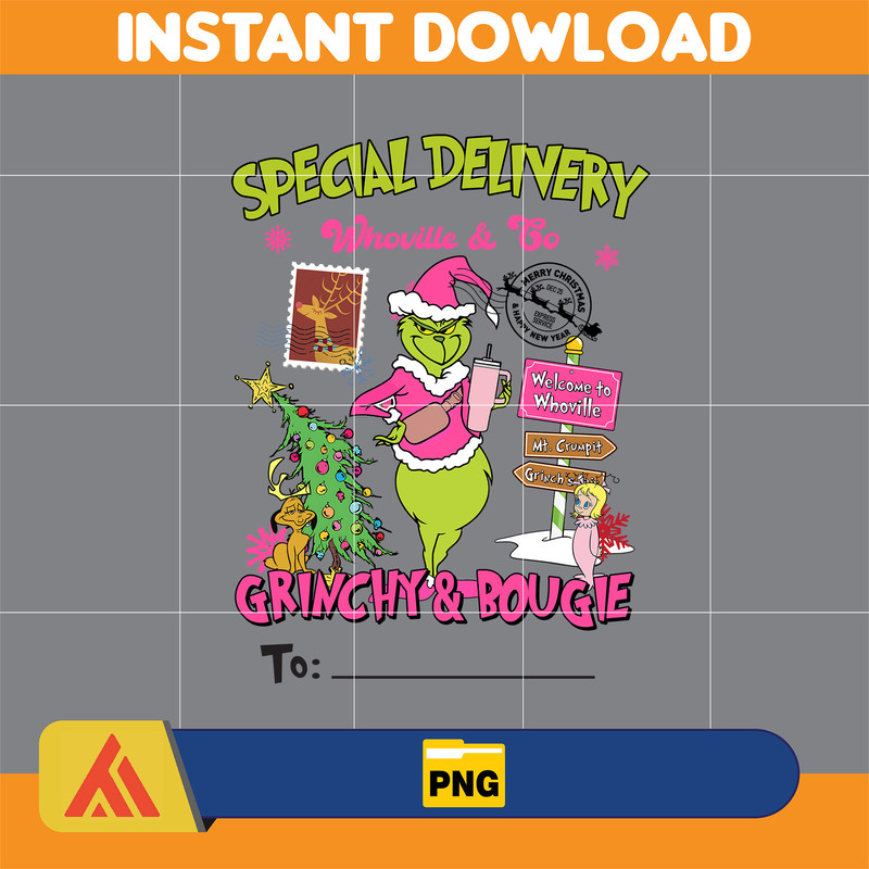 CUSTOM Pink Santa Sack Cartoon Funny Christmas Png, Xmas Tote Bag Png, Pink Christmas Png, Santa Claus Png, Add Kids Name Png (98).jpg