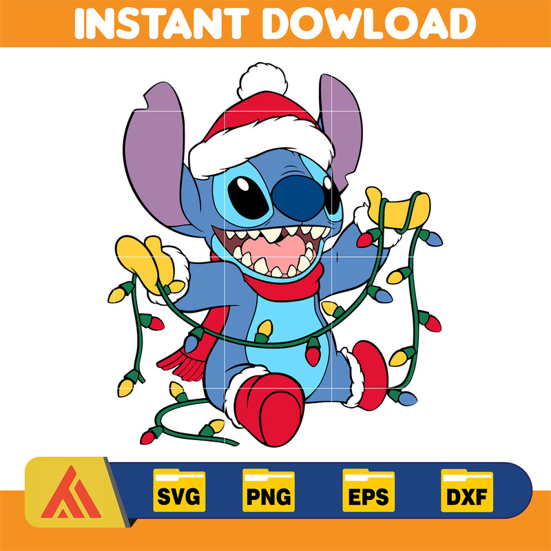 Christmas Blue Character Svg, Christmas Cartoon Svg, Christmas Design Gift Svg, Christmas Movie 2023 Svg, Digital File (15).jpg