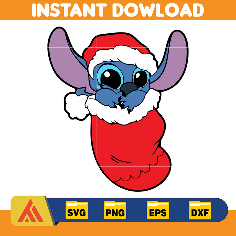 Christmas Blue Character Svg, Christmas Cartoon Svg, Christmas Design Gift Svg, Christmas Movie 2023 Svg, Digital File (17).jpg