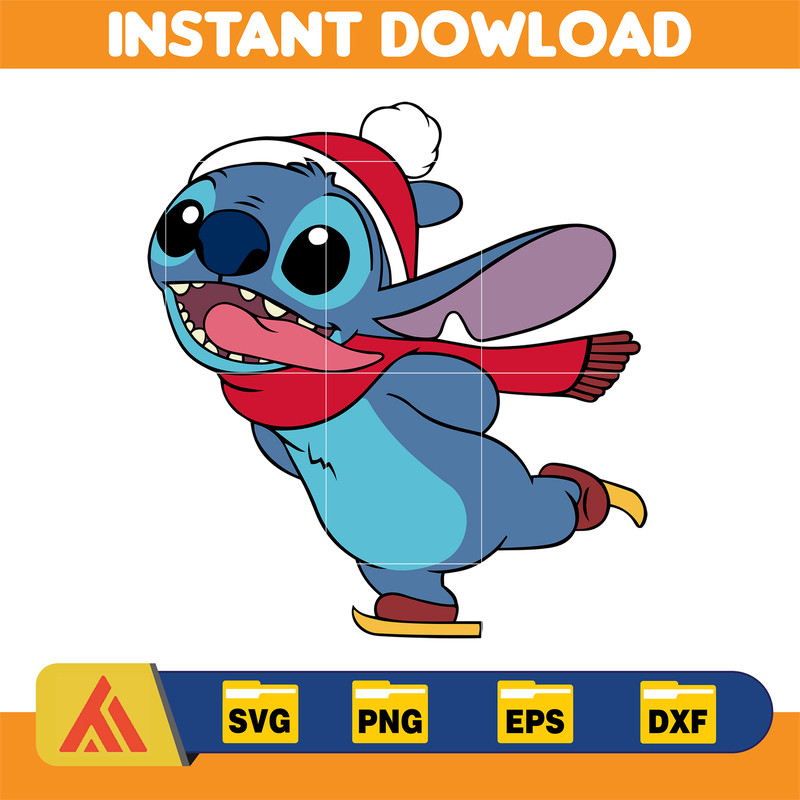 Christmas Blue Character Svg, Christmas Cartoon Svg, Christmas Design Gift Svg, Christmas Movie 2023 Svg, Digital File (24).jpg