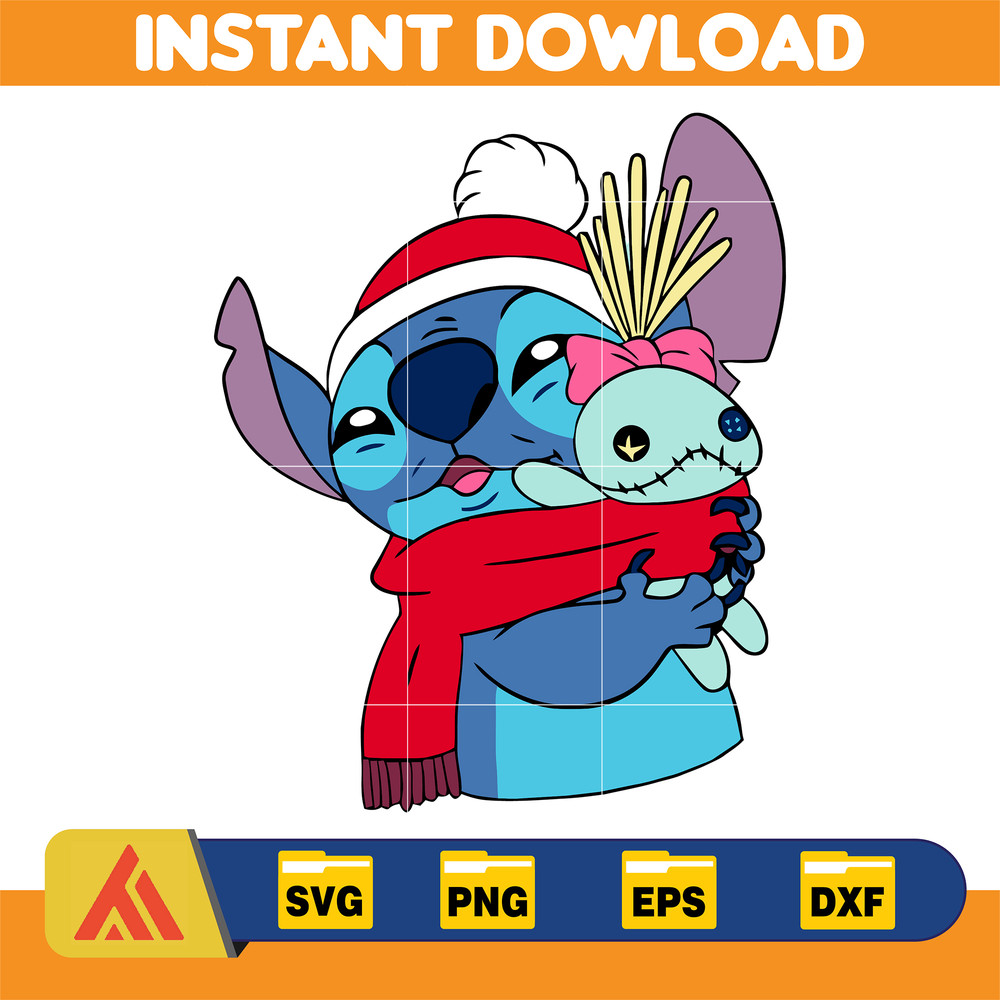 Christmas Blue Character Svg, Christmas Cartoon Svg, Christmas Design Gift Svg, Christmas Movie 2023 Svg, Digital File (5).jpg