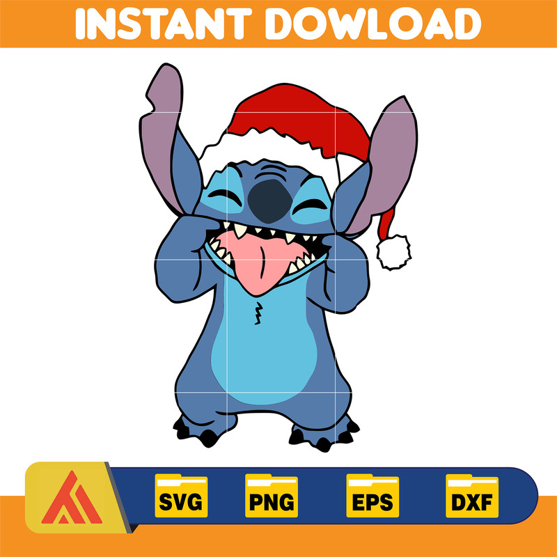 Christmas Blue Character Svg, Christmas Cartoon Svg, Christmas Design Gift Svg, Christmas Movie 2023 Svg, Digital File (9).jpg