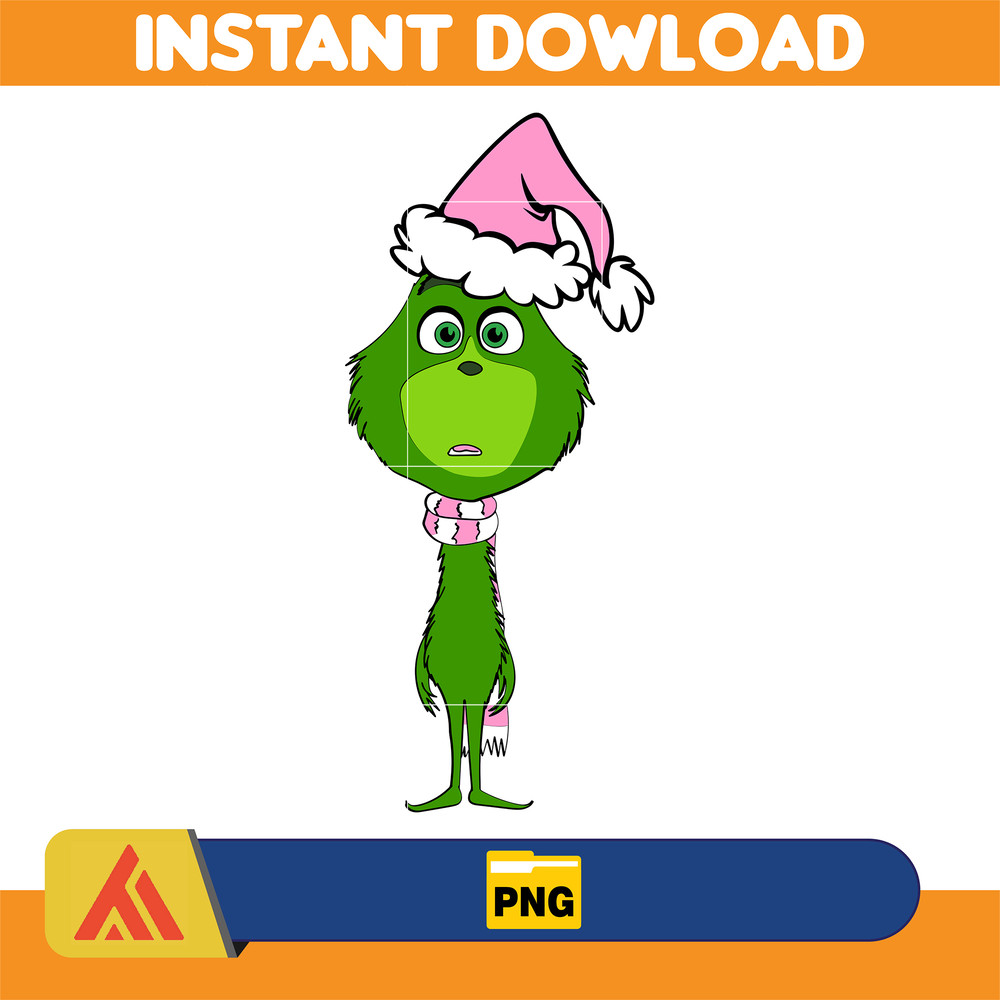 cute baby Grinchy Png, UNIQUE Designs, Grinchy baby Png, Grinch Christmas Png, Files for Cricut & Silhouette Digital File (18).jpg
