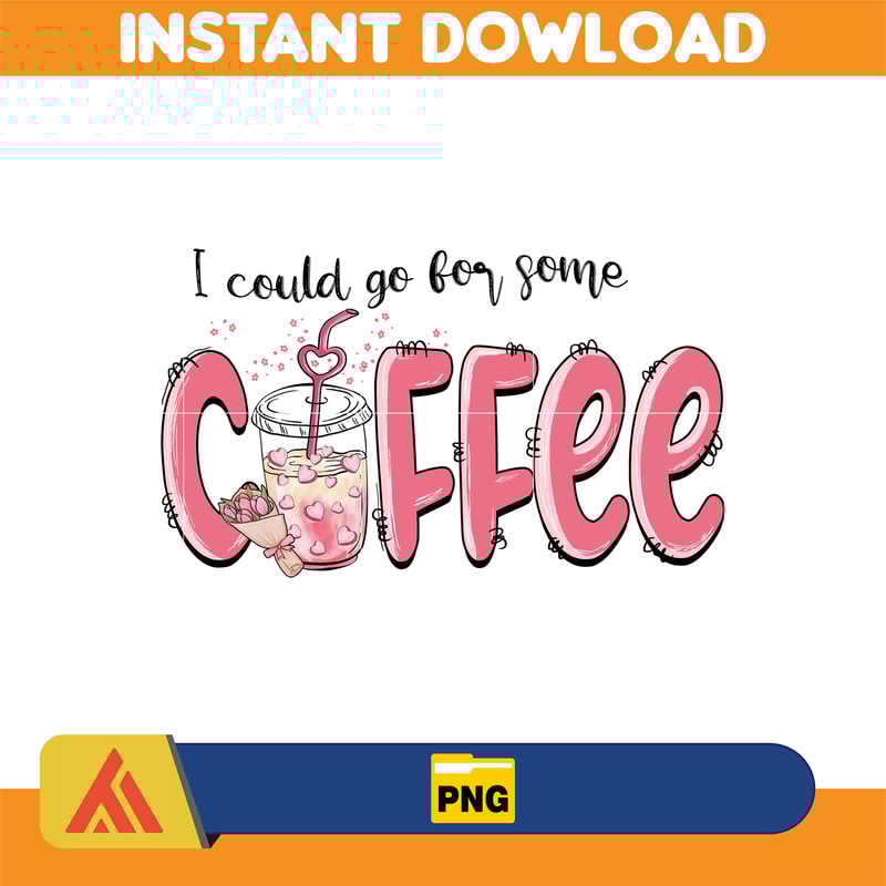 Valentine Coffee Png, Valentine Coffee Png, Valentine Drinks Png, Latte Drink Png, XOXO Png, Coffee Lover (3).jpg