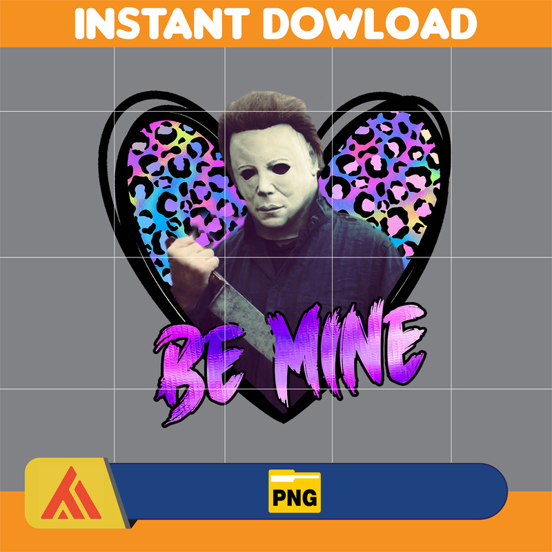 Horror Valentine Png, Valentine Killer Story Png, Be My Valentine Png, Be Mine Character Movie Png, Digital File (26).jpg