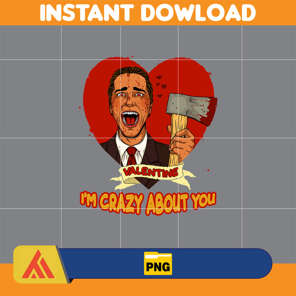 Horror Valentine Png, Valentine Killer Story Png, Be My Valentine Png, Be Mine Character Movie Png, Digital File (39).jpg