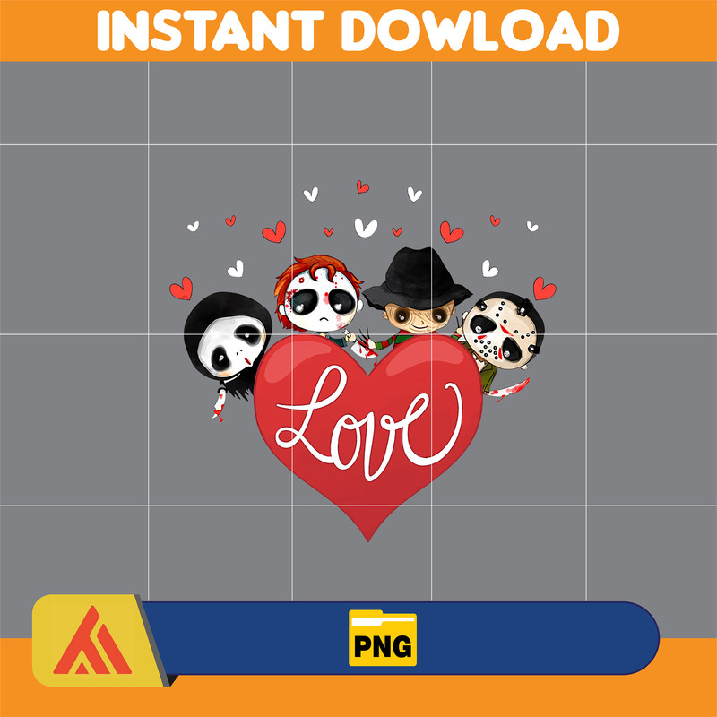 Horror Valentine Png, Valentine Killer Story Png, Be My Valentine Png, Be Mine Character Movie Png, Digital File (47).jpg
