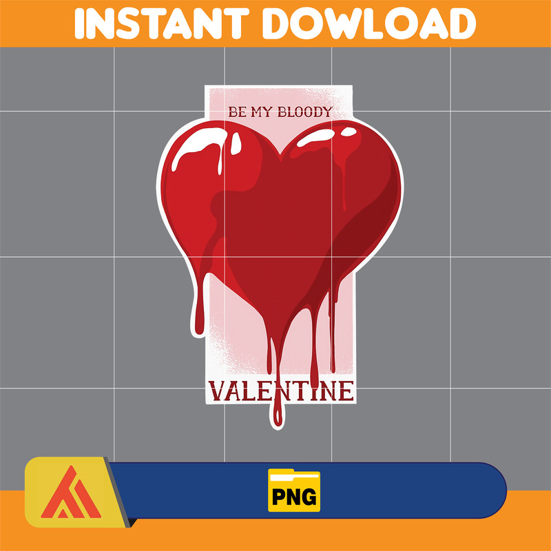 Horror Valentine Png, Valentine Killer Story Png, Be My Valentine Png, Be Mine Character Movie Png, Digital File (5).jpg