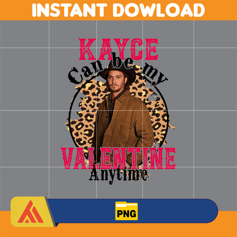 Yellowstone Valentines Sublimation Design, Western Valentine Png, Valentine's Day Png, Instant Dowload (12).jpg