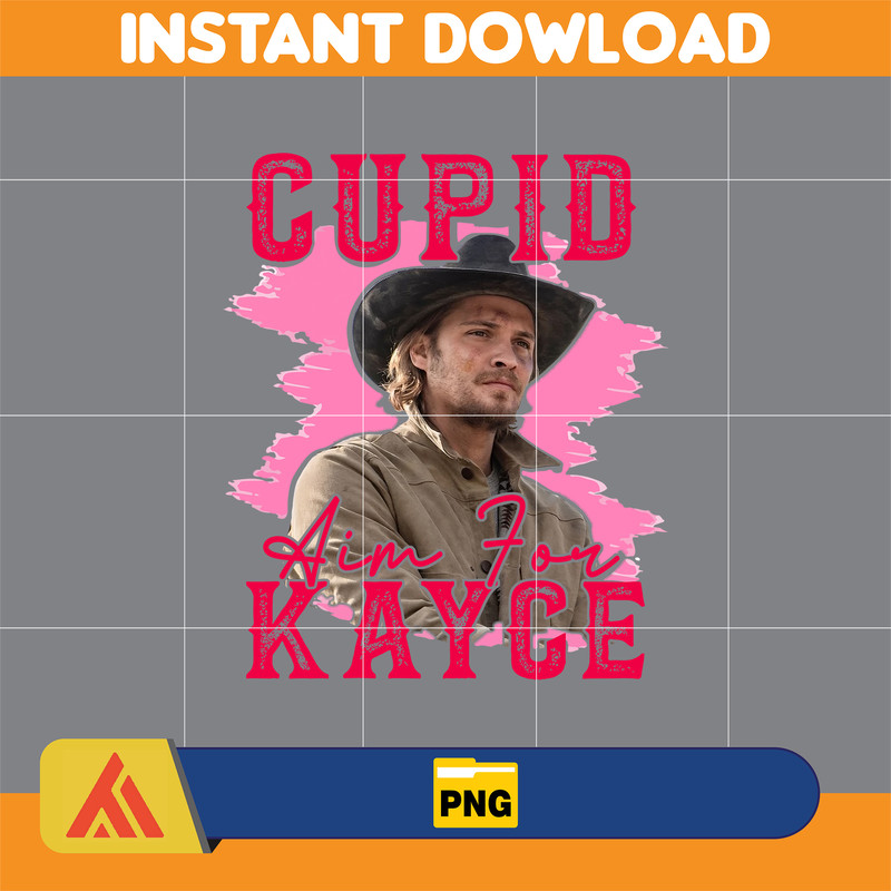 Yellowstone Valentines Sublimation Design, Western Valentine Png, Valentine's Day Png, Instant Dowload (13).jpg