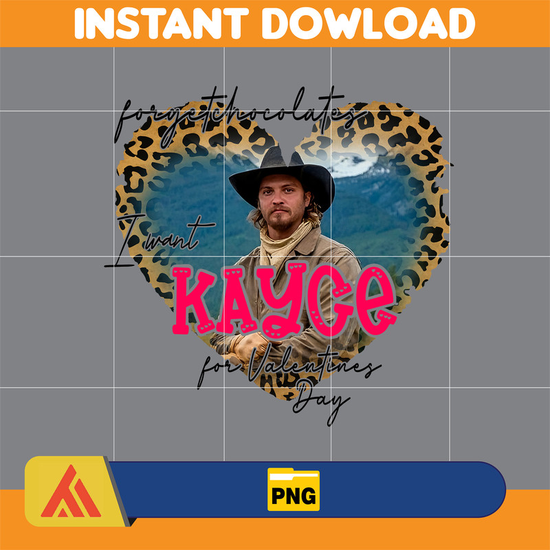 Yellowstone Valentines Sublimation Design, Western Valentine Png, Valentine's Day Png, Instant Dowload (15).jpg
