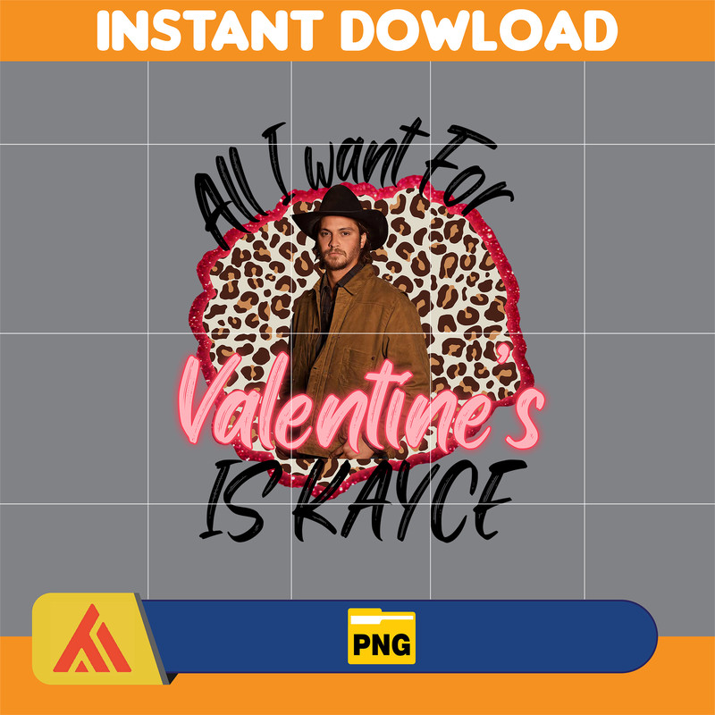 Yellowstone Valentines Sublimation Design, Western Valentine Png, Valentine's Day Png, Instant Dowload (20).jpg