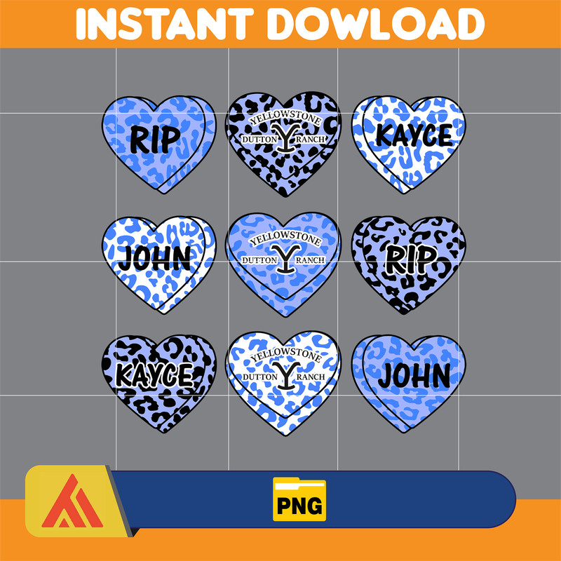 Yellowstone Valentines Sublimation Design, Western Valentine Png, Valentine's Day Png, Instant Dowload (32).jpg