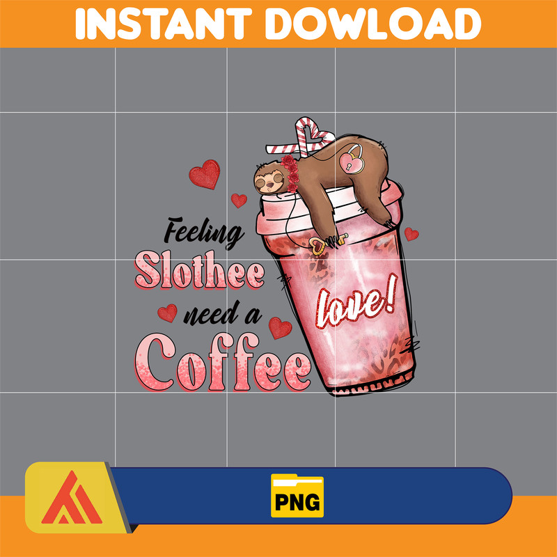 Valentine Coffee Png, Valentine Coffee Png, Valentine Drinks Png, Latte Drink Png, XOXO Png, Coffee Lover, Valentine Sublimation (16).jpg