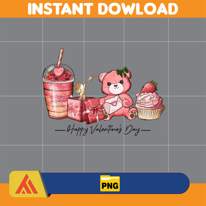 Valentine Coffee Png, Valentine Coffee Png, Valentine Drinks Png, Latte Drink Png, XOXO Png, Coffee Lover, Valentine Sublimation (17).jpg