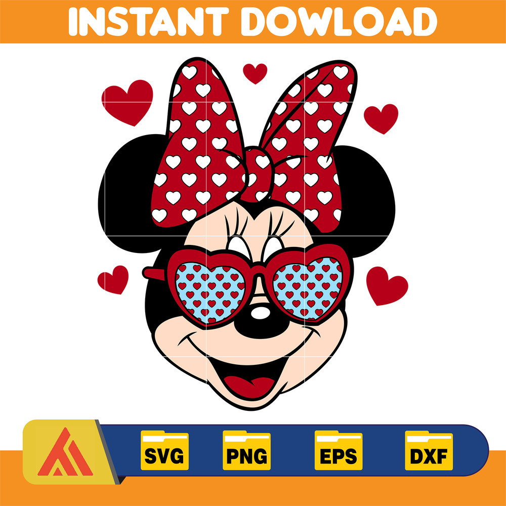 Designs Cartoon Valentine Svg, Be My Valentine Svg, Mouse And Friend Character Movie Svg (31).jpg