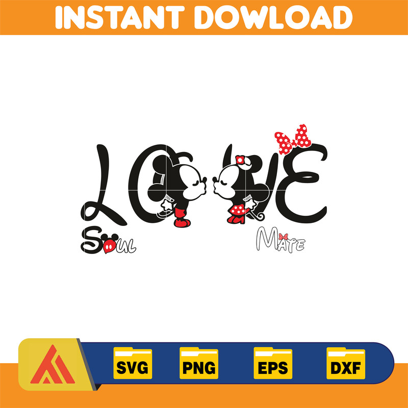 Designs Cartoon Valentine Svg, Be My Valentine Svg, Mouse And Friend Character Movie Svg (54).jpg