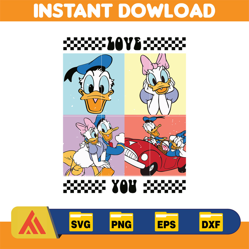 Designs Cartoon Valentine Svg, Be My Valentine Svg, Mouse And Friend Character Movie Svg (7).jpg