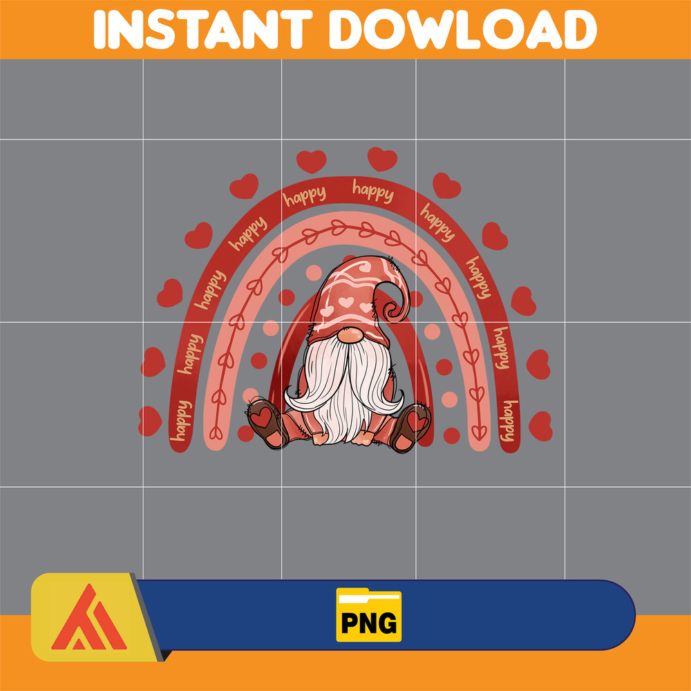 Valentines Day Gnomes Png Sublimation Design, Valentine's Day Gnome Png, Valentines Day Png, Gnome with Heart Png, Love Gnomes Png (19).jpg