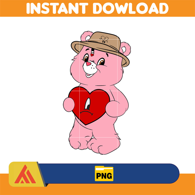 Bad Bunny Valentines Day Png, Benito Png, Un Valentina Sin Ti, Bad Bunny Png, Cricut Png, Valentine's Day Png (8).jpg