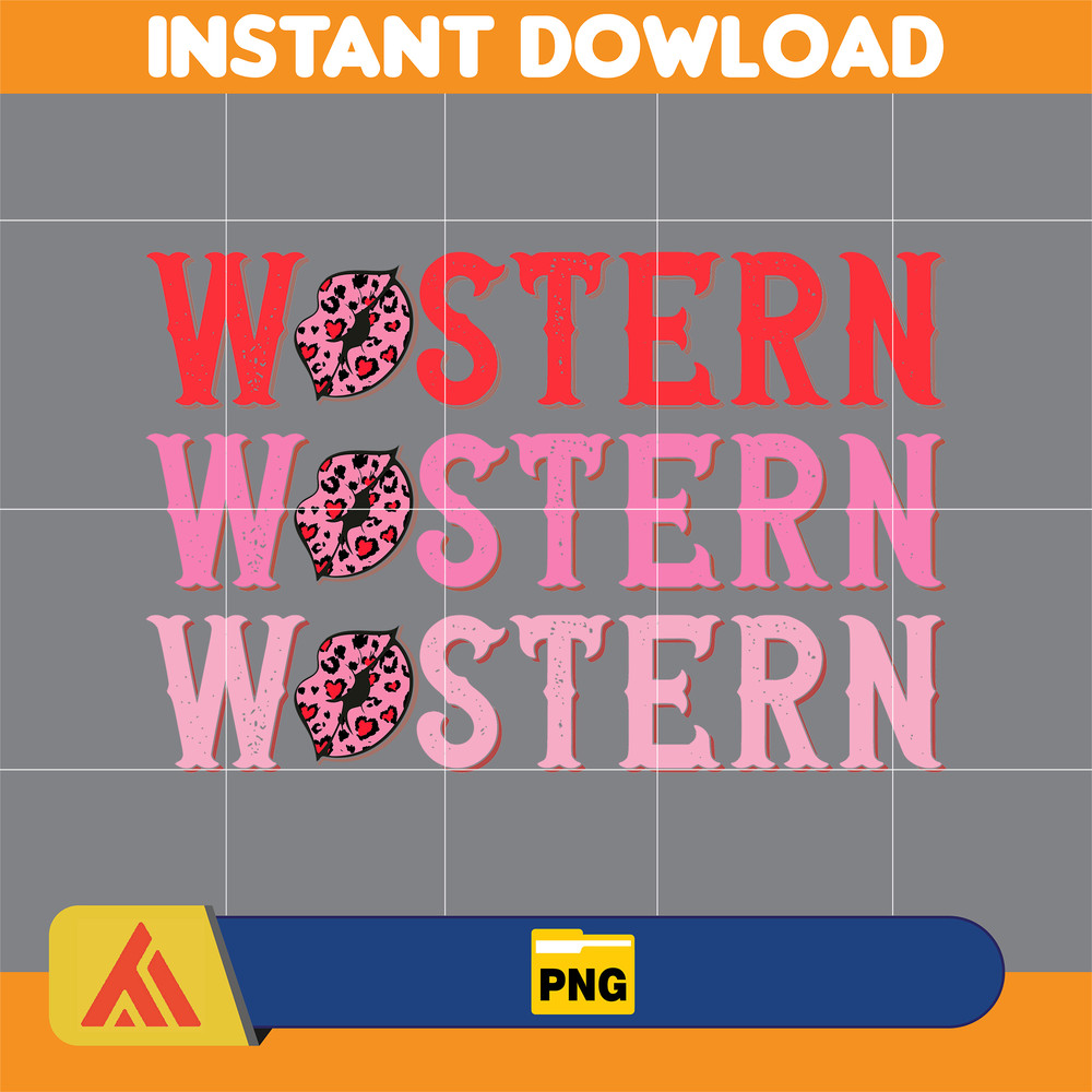 New Western Valentines Sublimation Design Png, Western Valentine Png, Valentine's Day Png, Valentines Png (10).jpg