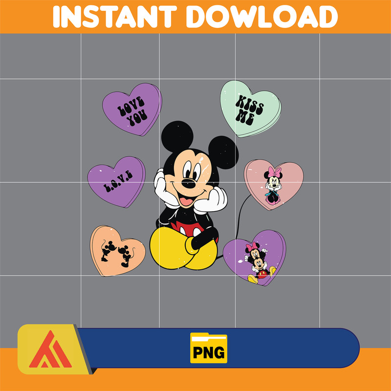 New Cartoon Valentine Png, Valentine Mouse Story Png, Be My Valentine Png, Mouse And Friend Character Movie Png (14).jpg