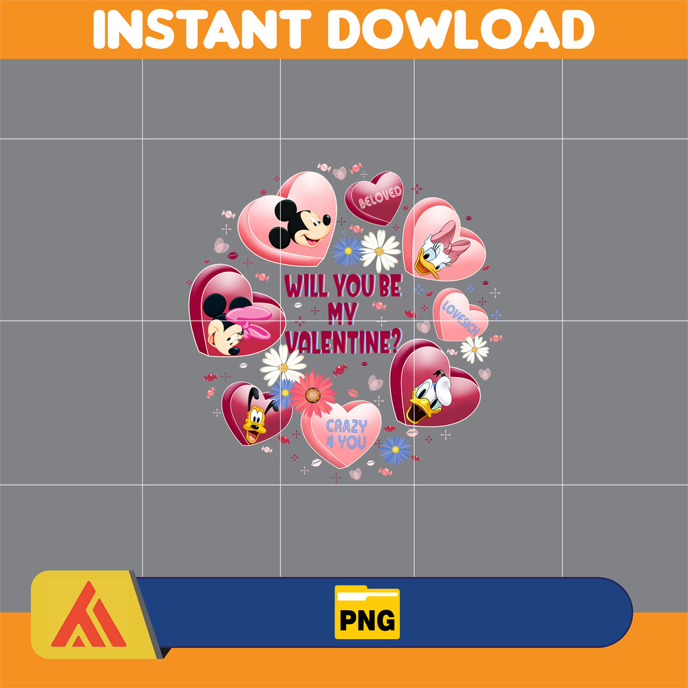 New Cartoon Valentine Png, Valentine Mouse Story Png, Be My Valentine Png, Mouse And Friend Character Movie Png (7).jpg