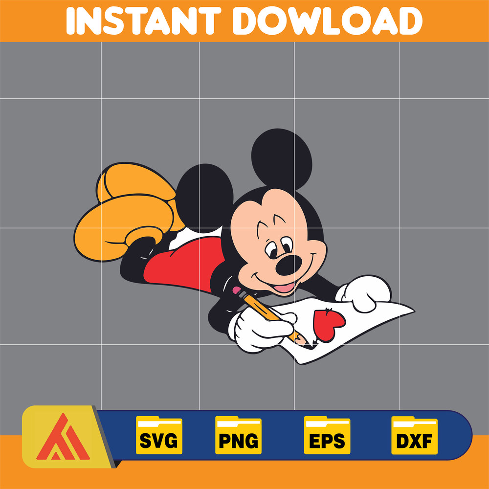 Valentines Day cartoon Svg, Cartoon Valentines Day Svg, Valentines Day Svg for sublimation, Mouse Svg (16).jpg
